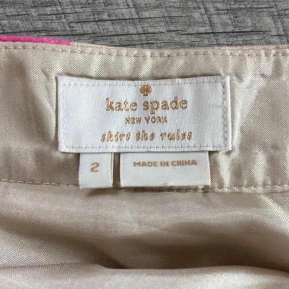 Kate Spade Silk Polka Dot Knee-Length Skirt - Picture 4 of 11